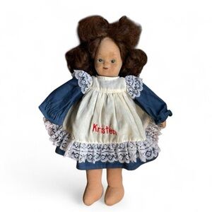 Vintage Lillian Vernon Sock Face Doll - Kristen Megan Collection 18